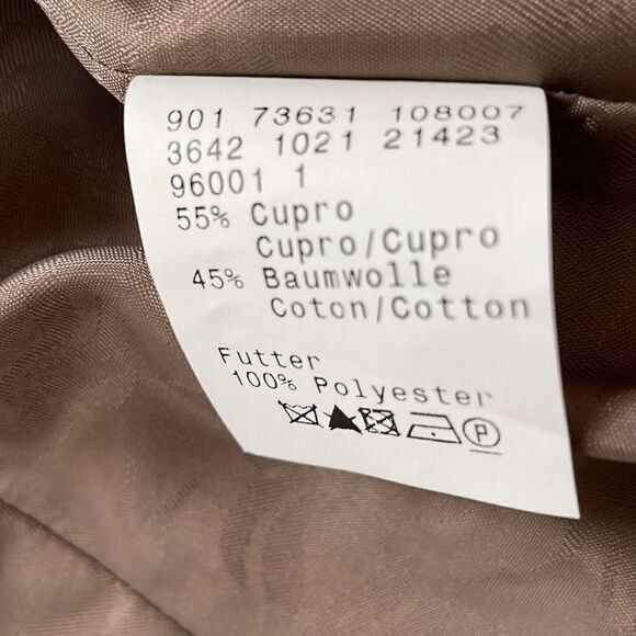 Marc Aurel Blazer, Taupe one button - Picture 5 of 14